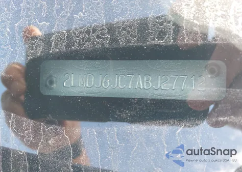 2010 Lincoln Mkx из США, поврежденный, VIN 2LMDJ6JC7ABJ27712